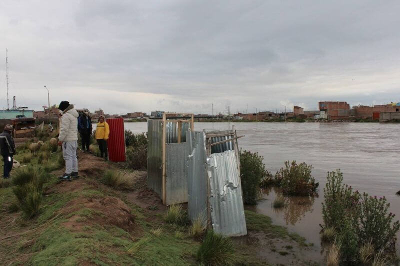 Vecinos piden construir una defensa ribereña.