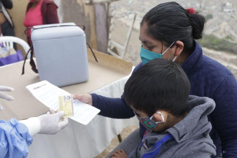 Actualmente hay doscientas brigadas de vacunación en la región Arequipa.