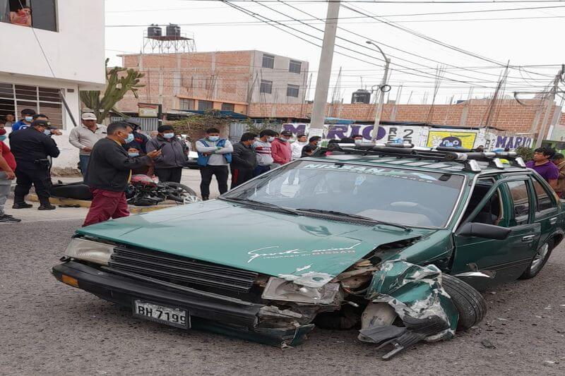 Accidente ocurrió en el cruce de la avenida Simón Bolívar y la avenida Los Fresnos.