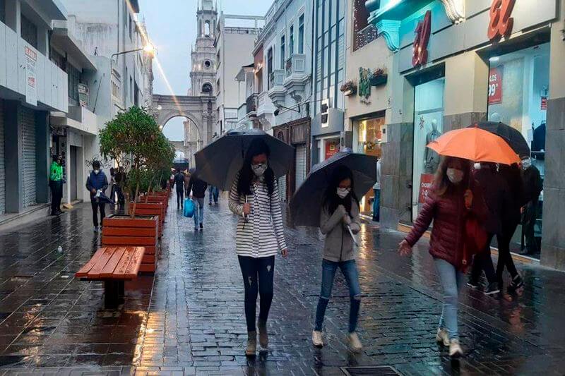 Personas deberán tomar precauciones en sus viviendas debido a lluvias.