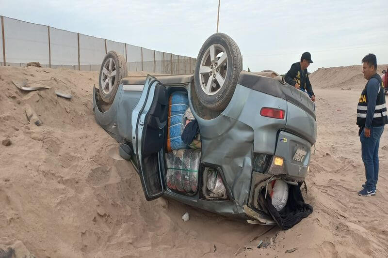 Agentes de la Policía Fiscal realizaron la incautación la mañana del domingo.