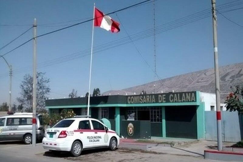 Adolescente fue trasladado a la comisaría del distrito de Calana.