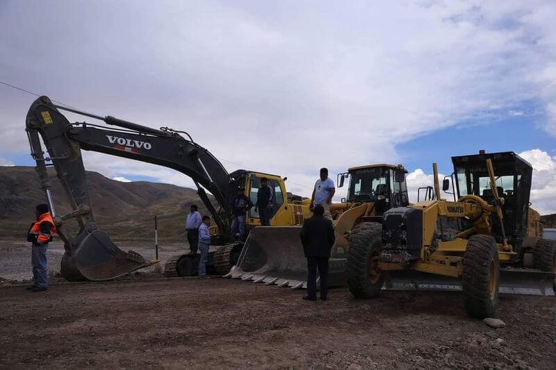 Obra fue suspendida debido a la temporada de lluvias en la región de Arequipa.