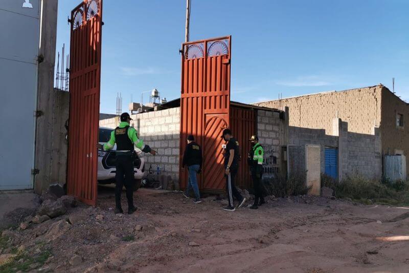 Este domicilio era usado como guarida de 'robacarros'.