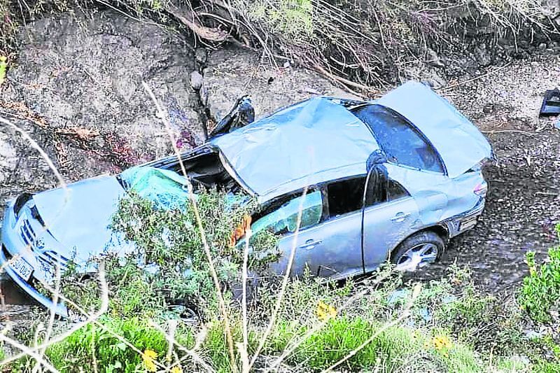 Vehículo que partió de Puno cayó a profundo barranco en kilómetro 78 de vía.
