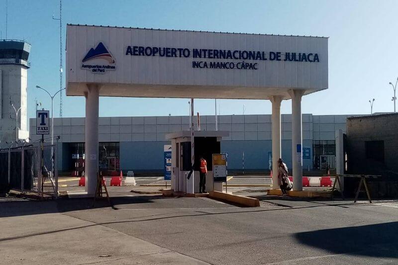 Aeropuerto Inca Manco Cápac de Juliaca.