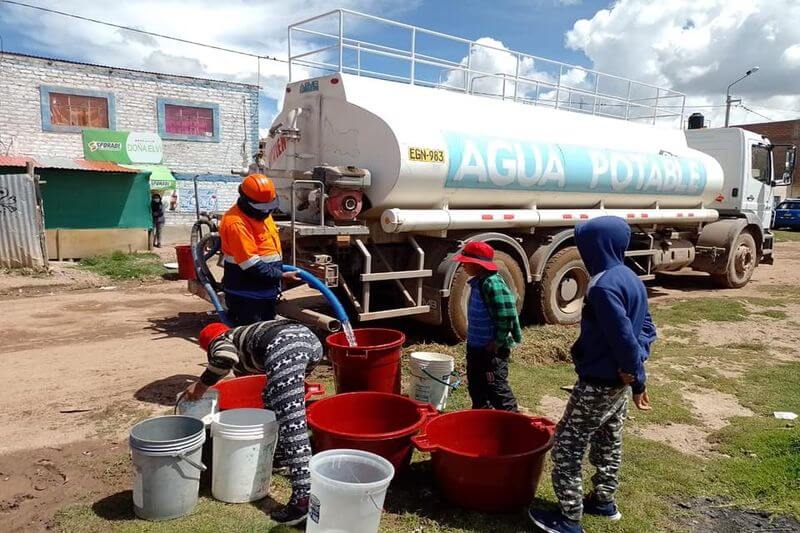 No habría buen servicio para abastecer agua.