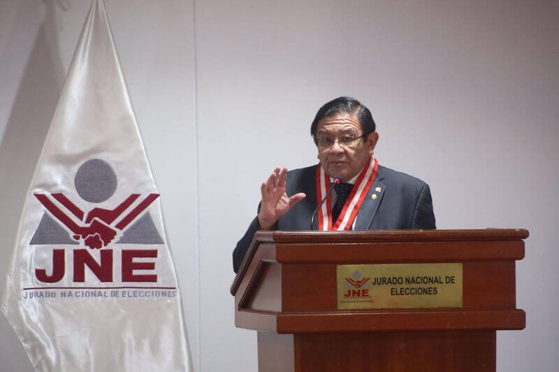 Jorge Luis Salas, presidente del JNE, señala que no hay que esperar el último momento.