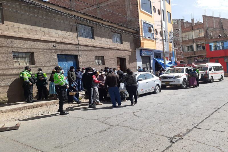 Taxi fue retenido en la avenida Leoncio Prado.