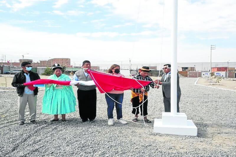 Dirigentes y vecinos recordaron aniversario de la I etapa del Promuvi Señor de los Milagros.