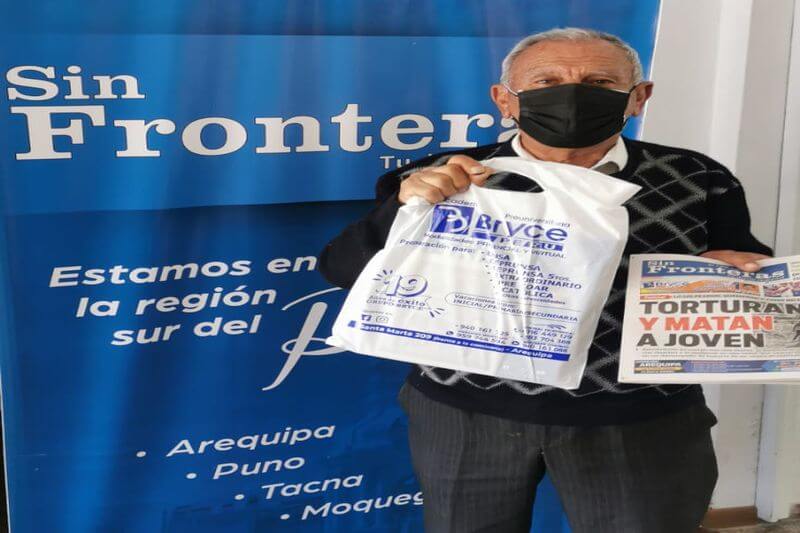 Los ganadores del Pupi Sin Fronteras del mes de mayo de 2022 se acercaron a las oficinas del diario (calle César Vallejo 300, Umacollo) a recoger sus premios.