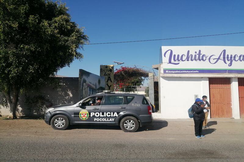 Policía tuvo que romper un candado en vivienda de burgomaestre de Pocollay.