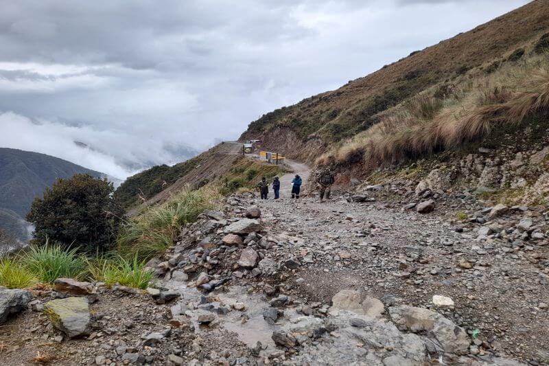 Explotaron oro ilegalmente... el campamento minero de Betaspata está destruido.