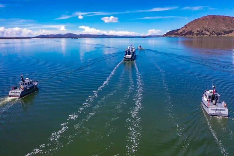 Visitas al lago Titicaca se han visto reducidas.