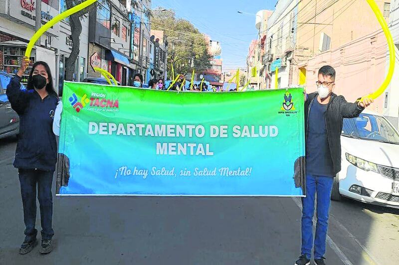 El fin de semana pasado el sector Salud realizó una marcha de sensibilizacón.