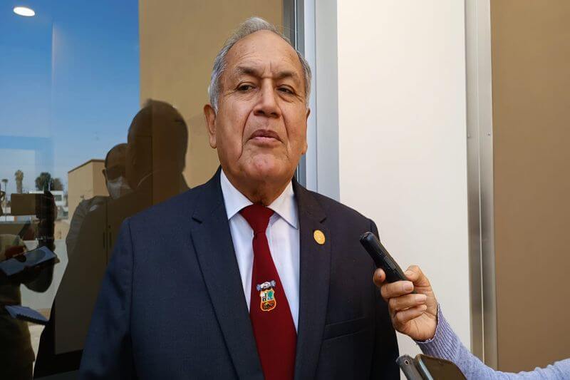 Carlos Romero Bartesaghi, presidente de la Sociedad de Artesanos de Tacna.