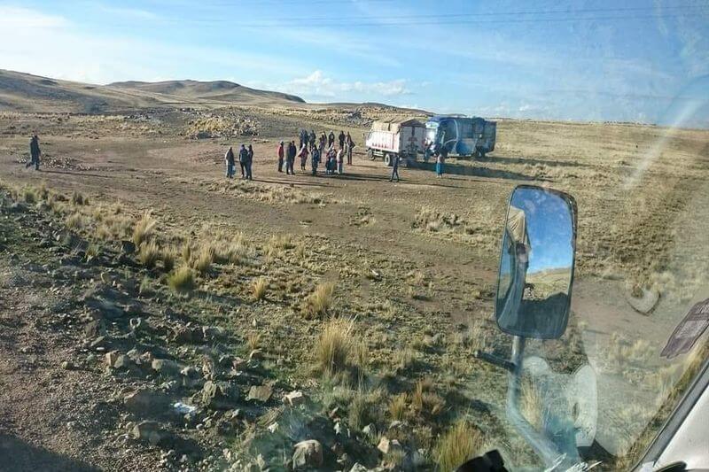 Sujetos aprovecharon la zona descampada de Ñactuni.