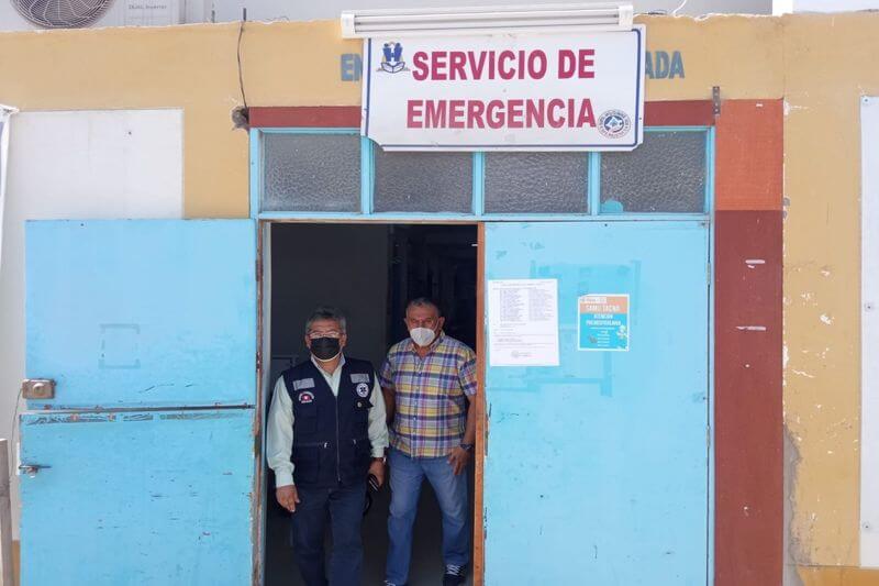 Director de Salud, Oscar Galdos, inspeccionó servicios en hospital Unanue.