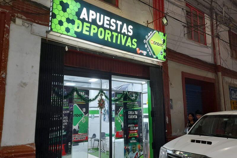 Casa de apuestas fue objeto de un asalto.