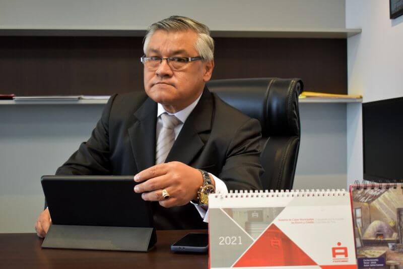Jesús Arenas Carpio, presidente del directorio de Caja Tacna.