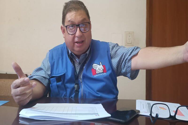 Edward Vargas presentó reporte de atenciones en 2022.