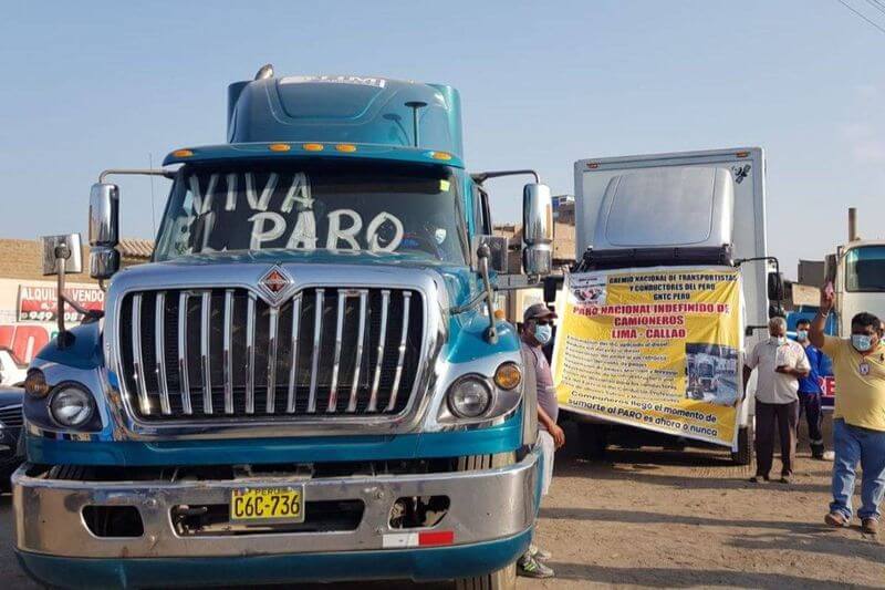 No habrá transporte de alimentos ni de otros productos en la región Arequipa.