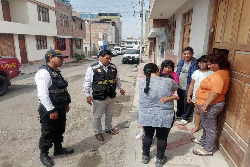 Niña pudo reencontrarse con su madre y demás familiares.