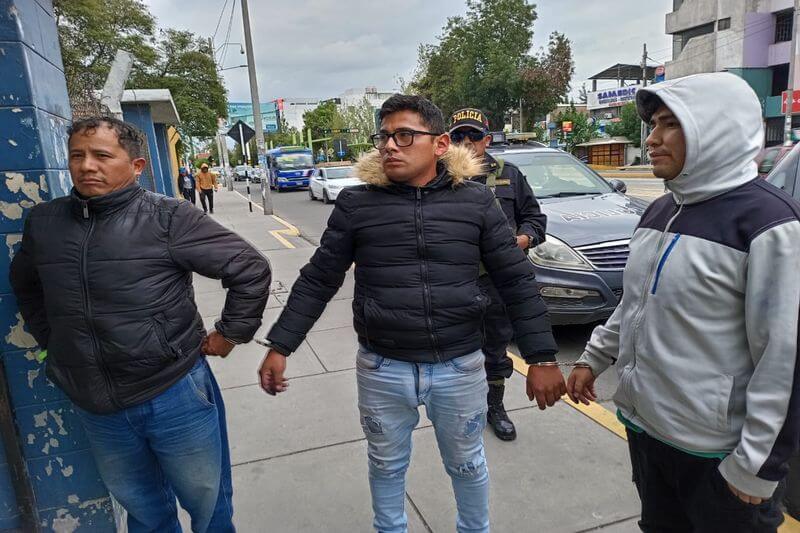 Durante patrullaje policial capturaron a "Los Kuquis", banda dedicada a 'pepear'.