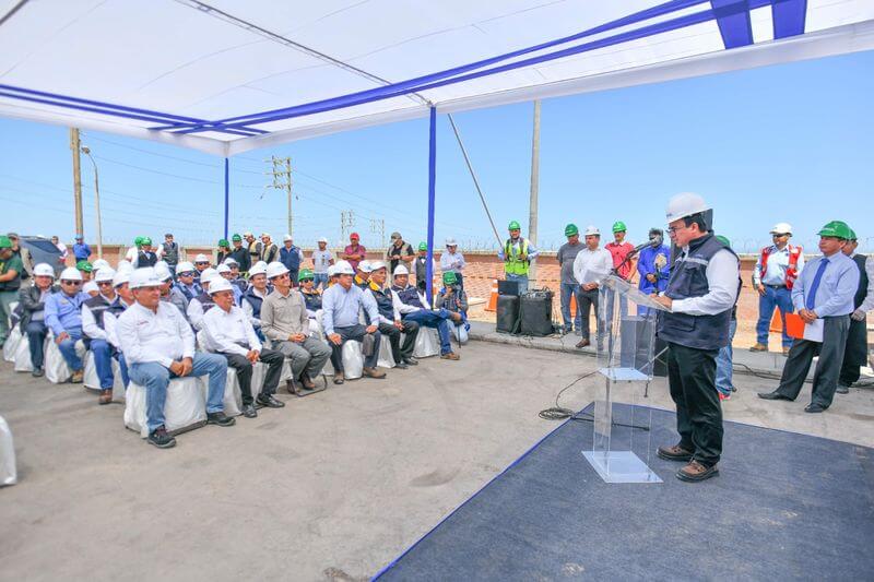 En la ceremonia de inauguración participaron funcionarios de Seal y autoridades de Camaná.