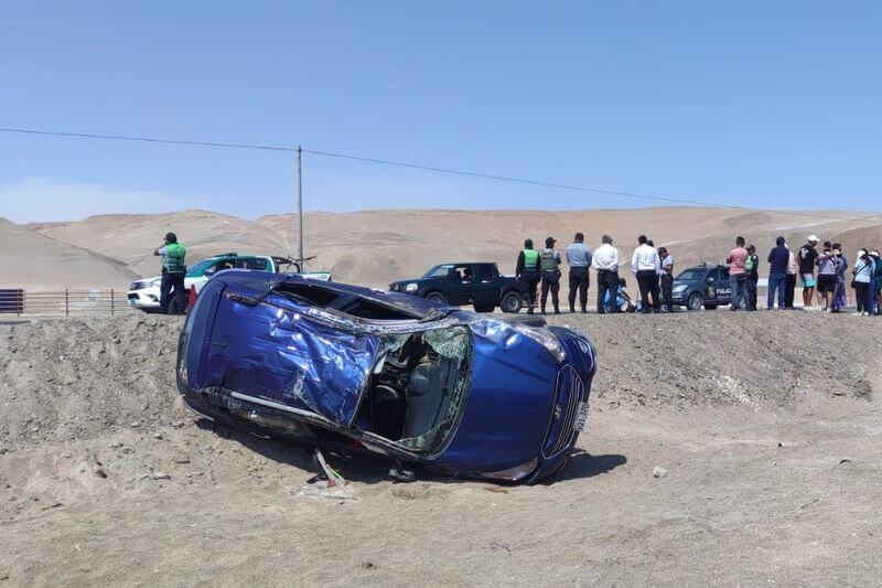 Accidente ocurrió cerca de las 10:30 horas de este lunes en la Costanera.