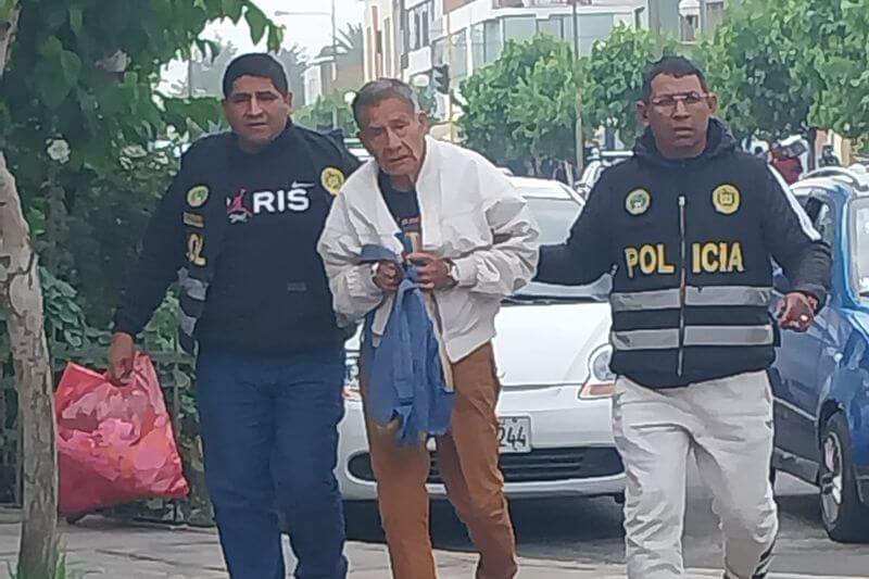 Efectivos de Requisitorias intervinieron a investigado la mañana de ayer.