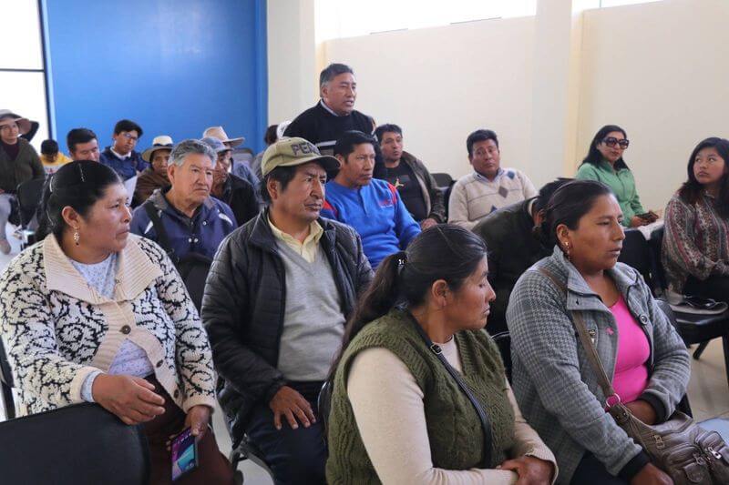 También se refirió a la obra de la salida a Lampa.