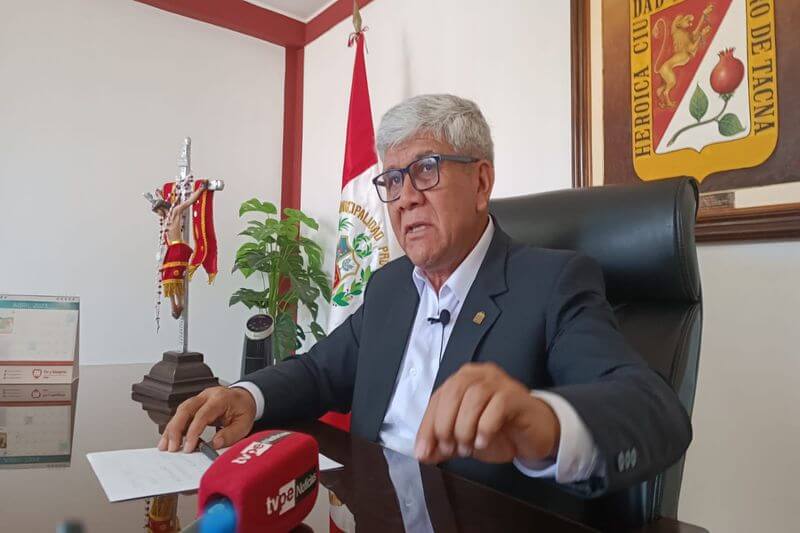 Alcalde de Tacna cuestiona acciones de autoridades chilenas.