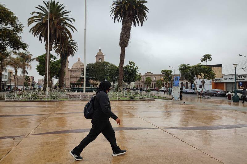 Humedad propicia que clima estos días sea más fresco.