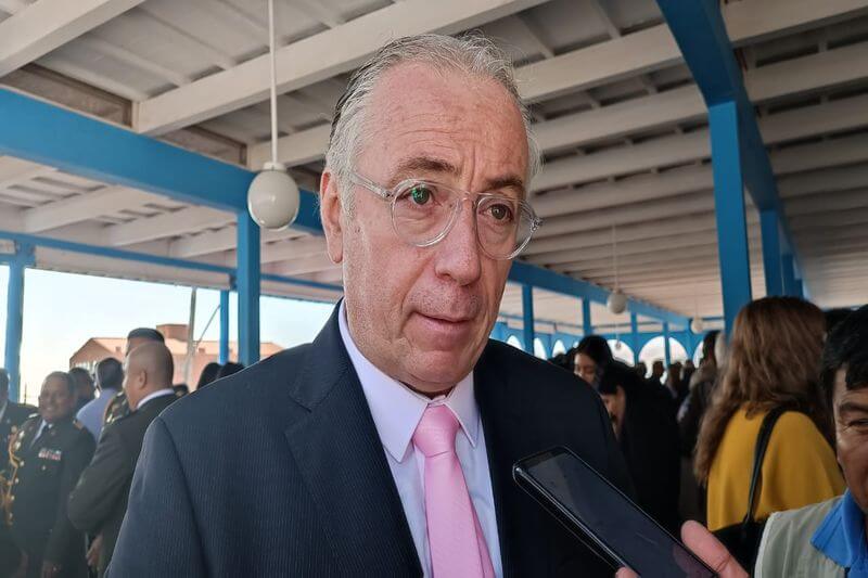 Aldo De Marzo, presidente de la Zona Franca de Tacna.