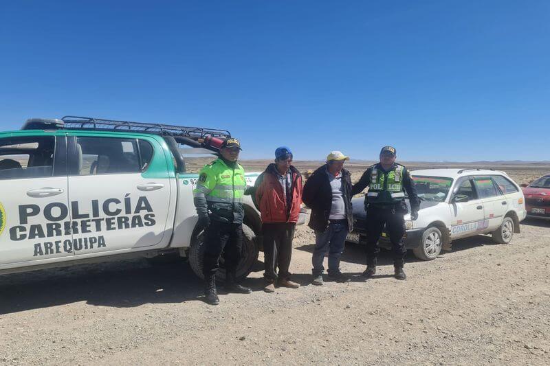 Todos quedaron detenidos por el delito de tráfico ilícito de drogas.