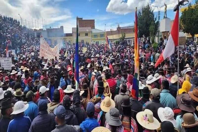 Movilizaciones se irán intensificando con los días.