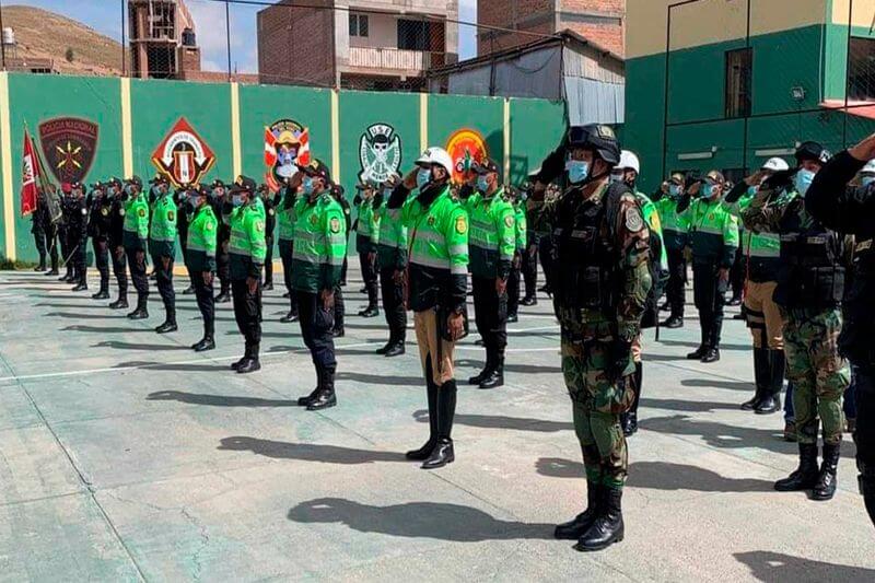 Policías irán a laborar a regiones del sur del Perú.