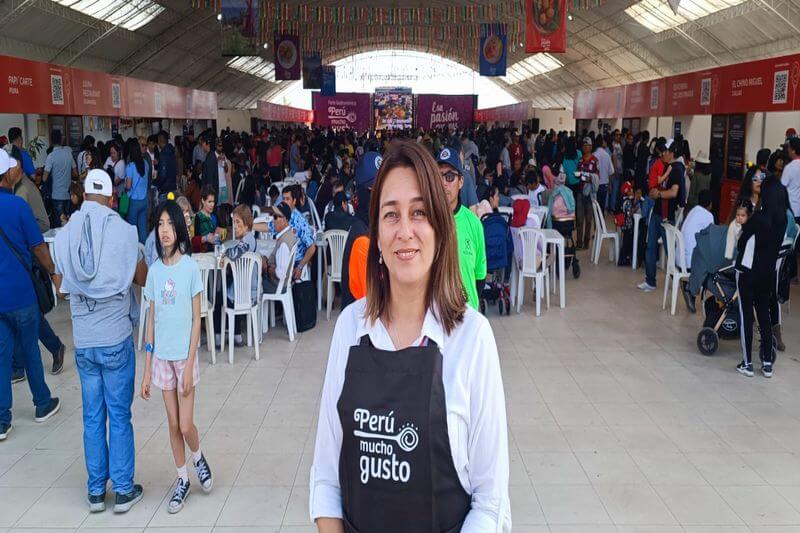 Elvira Yañez participó este domingo en el cierre de la 22.º edición de Perú, Mucho Gusto.