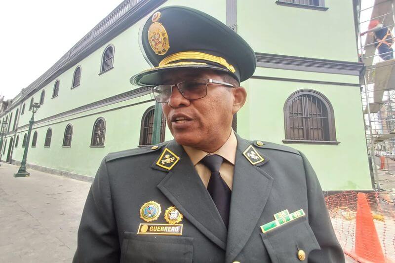 Jefe del Depincri, coronel PNP Manuel Guerrero, pide más apoyo de la población.