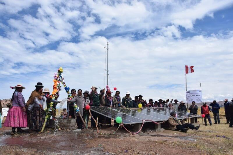 Este proyecto rehabilita y mejora los pozos de agua.