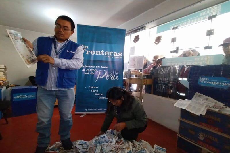 Sorteo se realizó en las oficinas de Juliaca.