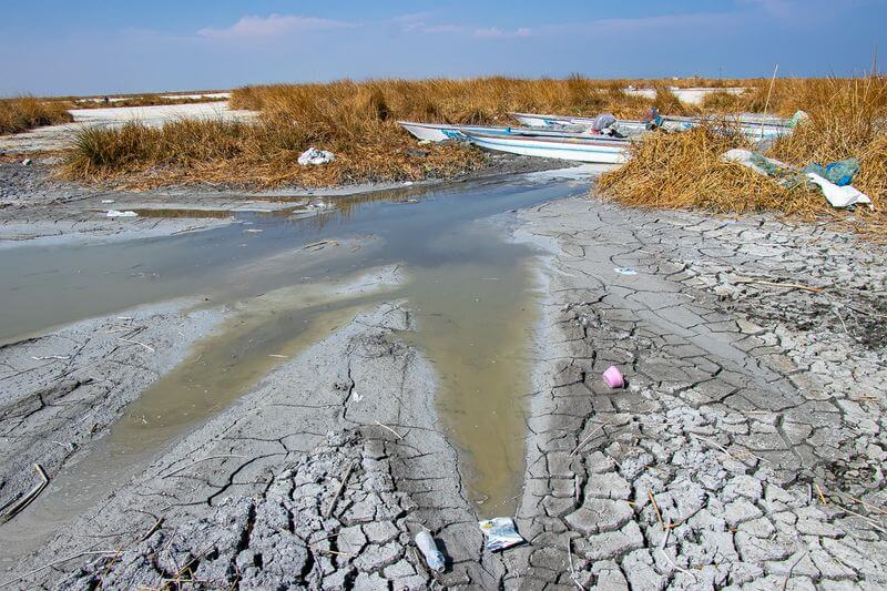 Nivel del río ha bajado considerablemente.