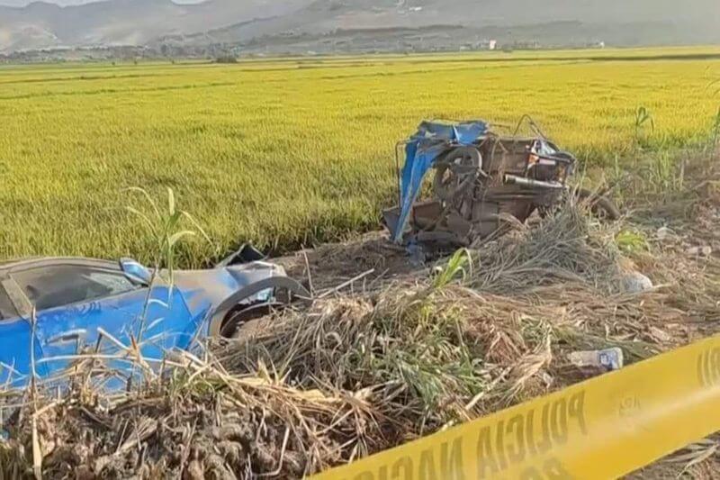 En estas condiciones quedaron ambas unidades tras el accidente.