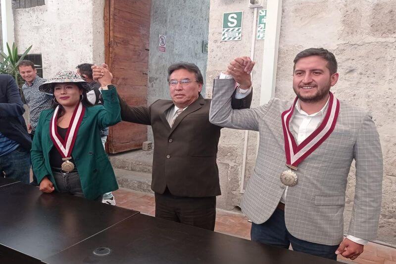 Fernando Cornejo y Yesenia Choquehuanca asumen cargos en el CRA.