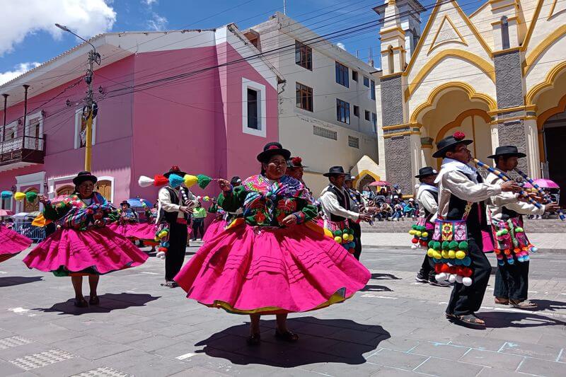 Ellos son los organizadores de la Festividad de la Candelaria.