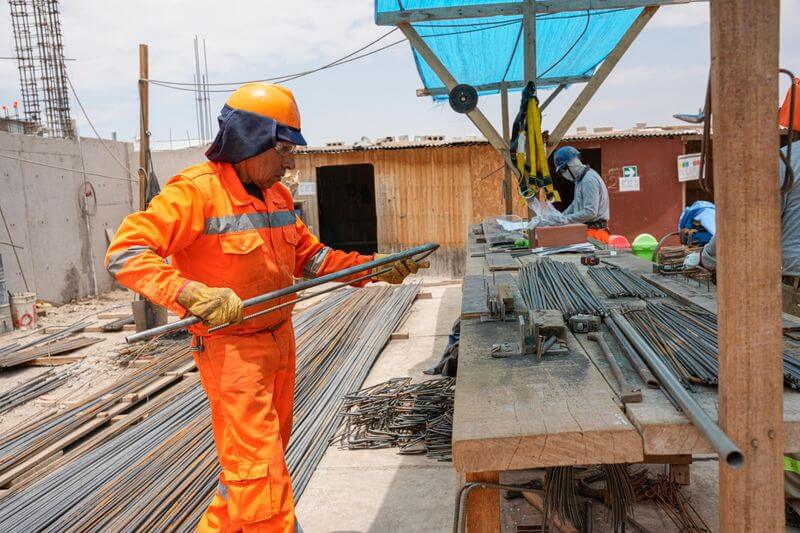 Trabajos de construcción tienen un 27% de avance.