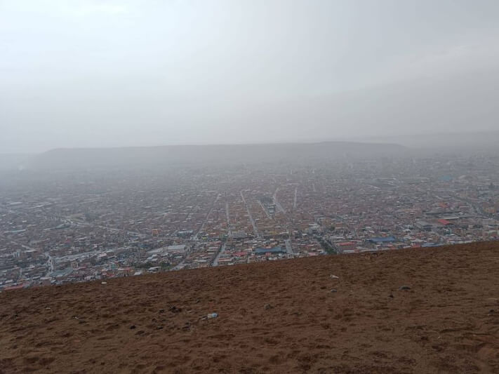 Precipitaciones cubrieron toda la ciudad de Tacna.