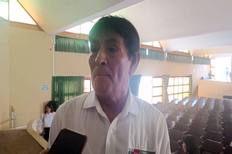 Miguel Ramírez, jefe de la Autoridad Local del Agua (ALA) Tacna.