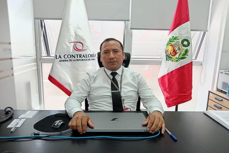 Ander Cruz Torres, gerente regional de Control en Tacna.